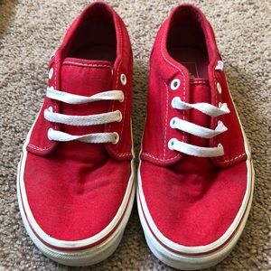 Vans Red Chukka Shoes